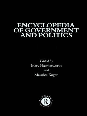 cover image of Encyclopedia of Government and Politics